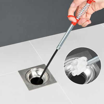 DrainClaw™ — Flexible Drain Cleaning Tool.